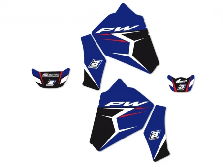Kit grafic BLACKBIRD YAMAHA PW 80 '96-'19 DREAM 4 culoare Albastru Negru