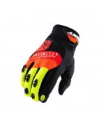 Manusi Kenny Racing Cross/Enduro Safety Black/Red/Orange- Negru/Rosu/Galben fluo