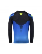 Tricou Cross/Enduro KENNY RACING Titanium - Negru/Albastru