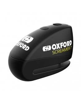 Lacat antifurt blocare disc frana Oxford Screamer 7 - Negru,Galben