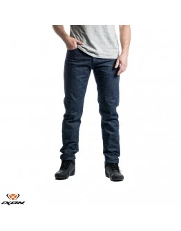 Blugi (jeans) moto barbati Ixon model Marco - Albastru inchis (Cordura Denim)