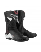 Cizme Moto Sport/Touring ALPINESTARS SMX-6 V3 - Negru/Alb/Rosu grafic | 2223025/1406