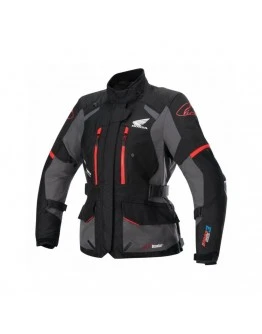 Geaca dama textil impermeabila Alpinestars HONDA STELLA ANDES V3 DRYSTAR - Negru,Gri,Rosu