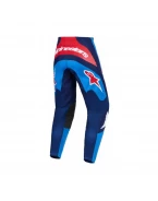 Pantaloni cross-enduro Alpinestars Fluid Grid 2026 - Albastru/Rosu | 3721126/730