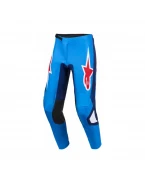 Pantaloni cross-enduro Alpinestars Fluid Grid 2026 - Albastru/Rosu | 3721126/730