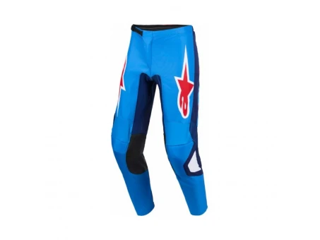 Pantaloni cross-enduro Alpinestars Fluid Grid 2026 - Albastru/Rosu | 3721126/730