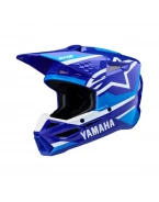 Cască cross-enduro Alpinestars S-M3 Yamaha ECE 22.06 - Albastru/Alb | 8302826/7249