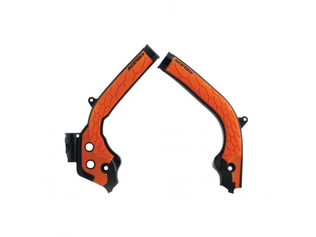 Set Protecții cadru Acerbis X-Grip KTM/Husqvarna - Negru/Portocaliu | 0021726.313