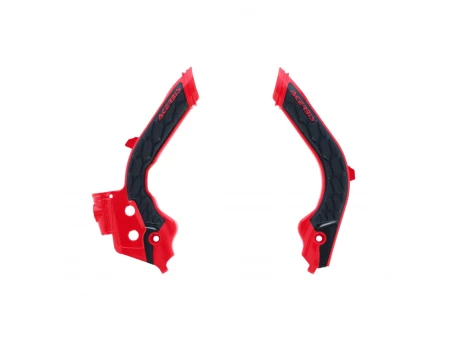 Set Protecții cadru Acerbis X-Grip pentru Husqvarna și GasGas - Roșu/Negru | 0023600.349