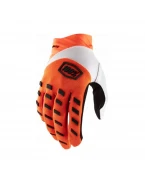Manusi 100% AIRMATIC - Portocaliu Fluo/Alb/Negru