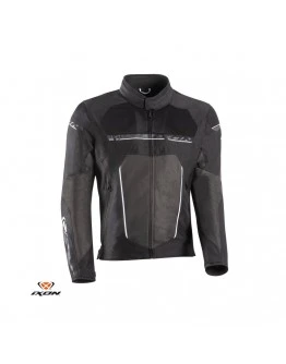 Geaca (jacheta) motociclete barbati Racing/Roadster Ixon All season model T-Rex MS - Negru,alb,Gri