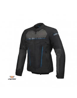 Geaca (jacheta) motociclete barbati Racing/Roadster Ixon All season model T-Rex MS  - Negru,Gri,Albastru