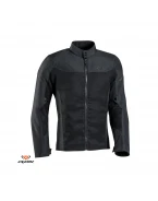 Geaca (jacheta) motociclete barbati Racing/Roadster Ixon vara model Fresh MS - Negru