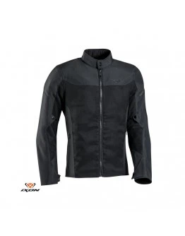 Geaca (jacheta) motociclete barbati Racing/Roadster Ixon vara model Fresh MS - Negru