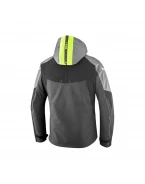 Geaca moto barbati Touring/Adventure/Urban Ixon All season Burning MS - Gri/Negru/Galben fluo | 1001011504037