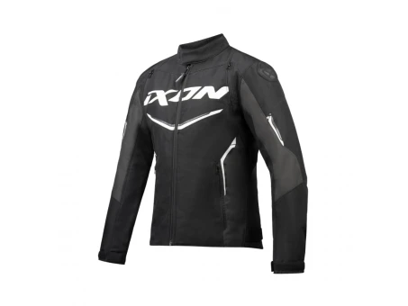 Geaca moto barbati Racing/Roadster Ixon vara Cordolo MS - Negru/Gri/Alb | 1001011601124