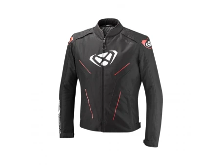 Geaca moto barbati Roadster Ixon All season Prodigy WP MS - Negru/Alb/Rosu | 1001011811027