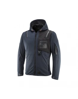 Geacă moto bărbați impermeabila Touring/Adventure/Urban Ixon M-Quarter MS - Albastru/Negru