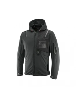 Geacă moto bărbați impermeabila Touring/Adventure/Urban Ixon M-Quarter MS - Gri/Negru	