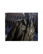 Geacă moto bărbați impermeabila Touring/Adventure/Urban Ixon M-Quarter MS - Khaki/Negru | 1001011858010
