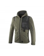 Geacă moto bărbați impermeabila Touring/Adventure/Urban Ixon M-Quarter MS - Khaki/Negru | 1001011858010