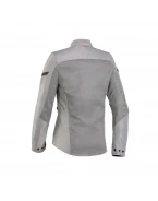 Geacă moto femei vara Ixon Fresh LS Racing/Roadster - Greige (gri) | 1001020616014