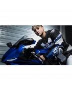 Costum (combinezon) motociclete barbati piele Ixon vara model Jackal MS - Negru