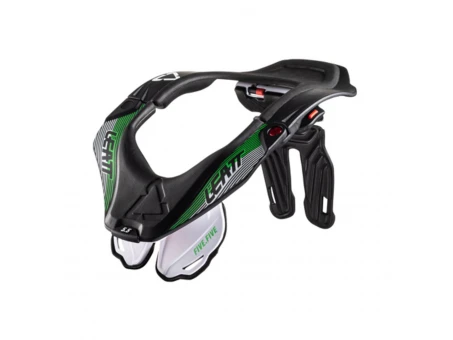 Protectie pentru Gat Leatt Neck Brace 5.5 - Negru/Alb/Verde