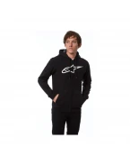 Hanorac ALPINESTARS AGELESS II ZIP Fleece - Negru/Alb | 1038-53052/1020