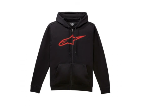 Hanorac ALPINESTARS AGELESS II ZIP Fleece - Negru/Rosu | 1038-53052/1030
