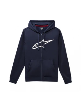 Hanorac ALPINESTARS AGELESS II ZIP Fleece - Albastru/Alb	