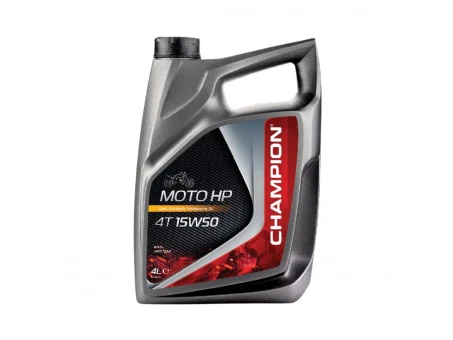 Ulei de motor CHAMPION MOTO HP 4T 15W50 MA2 - 4L | 1042607