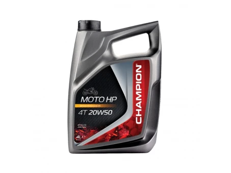 Ulei de motor Mineral CHAMPION MOTO HP 4T 20W50 - 4L | 1042609