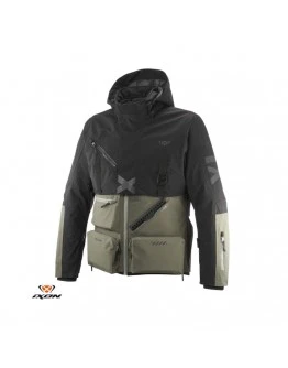 Geaca (jacheta) moto barbati Touring/Adventure Ixon All season model Etna MS - Khaki,Negru