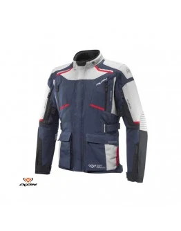 Geaca (jacheta) motociclete barbati Touring/Adventure Ixon All season model Midgard MS - Gri,Navy,negru