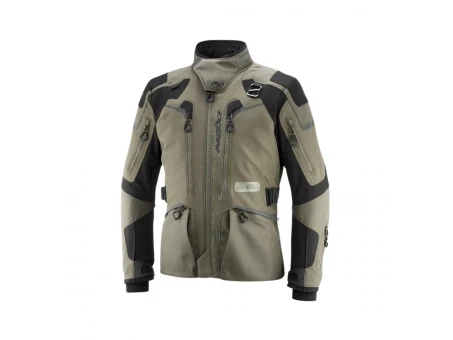 Geacă moto bărbați Touring/Adventure Ixon Odin MS - Khaki/Negru | 1051011128010
