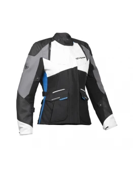 Geacă moto femei Ixon Balder LS Touring & Adventure all season - Negru/Gri/Albastru