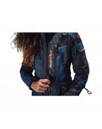 Geaca moto femei Touring/Adventure Ixon All season/vara Odin LS - Albastru/Negru/Rosu | 1051020493047