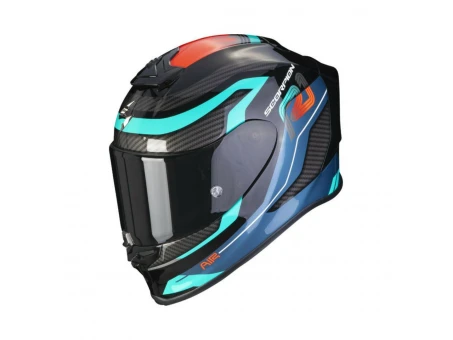 Casca integrala sport SCORPION EXO-R1 EVO AIR VATIS - Negru/Albastru/Rosu