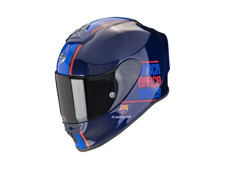 Cască integrală sport Scorpion EXO-R1 EVO AIR FC Barcelona - Albastru | 110-462-02