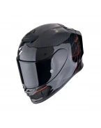 Cască integrală sport SCORPION EXO-R1 EVO CARBON AIR CYNERGY - Negru/Rosu | 110-491-24