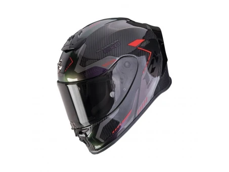 Cască integrală Scorpion EXO R1 EVO Air Carbon Propel - Negru/Cameleon | 110-535-38