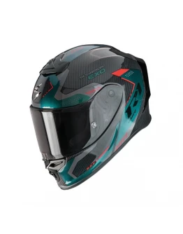 Cască integrală Scorpion EXO R1 EVO Air Carbon Propel - Negru/Verde