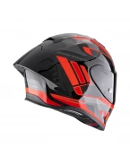 Cască integrală sport Scorpion EXO-R1 EVO II Air Vital - Negru/Argintiu/Rosu | 111-503-163