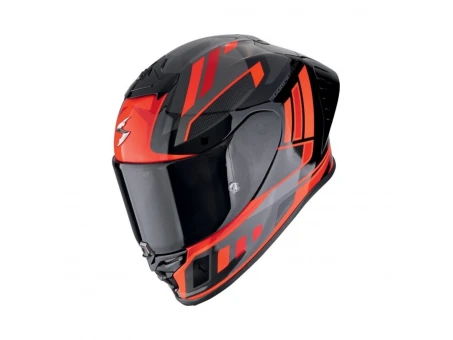 Cască integrală sport Scorpion EXO-R1 EVO II Air Vital - Negru/Argintiu/Rosu | 111-503-163