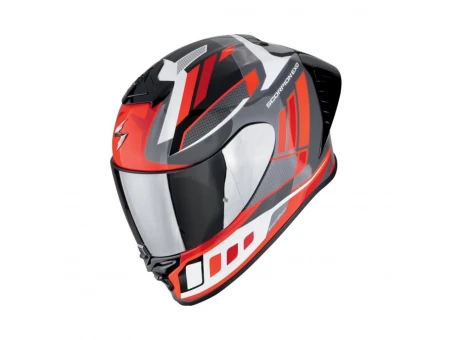 Cască integrală sport Scorpion EXO-R1 EVO II Air Vital - Gri/Alb/Rosu | 111-503-367