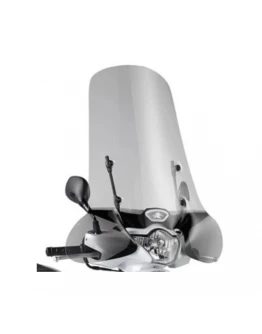 Parbriz moto KAPPA - HONDA SH 125I/150I/ABS ('12-'19) 72 X 71 CM Transparent - necesar Kit montaj A1117AK LUB A1155AK