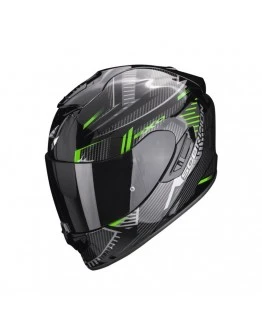 Casca integrala sport/touring SCORPION EXO-1400 EVO AIR SHELL -Negru,Verde
