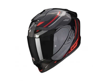 Casca integrala SCORPION EXO-1400 EVO CARBON AIR KYDRA - Negru/Rosu