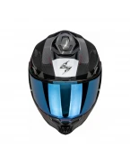 Cască integrală SCORPION EXO-1500 Carbon Air Zity - Negru/Rosu/Albastru | 115-518-323